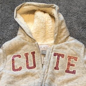 Fleece hoodie